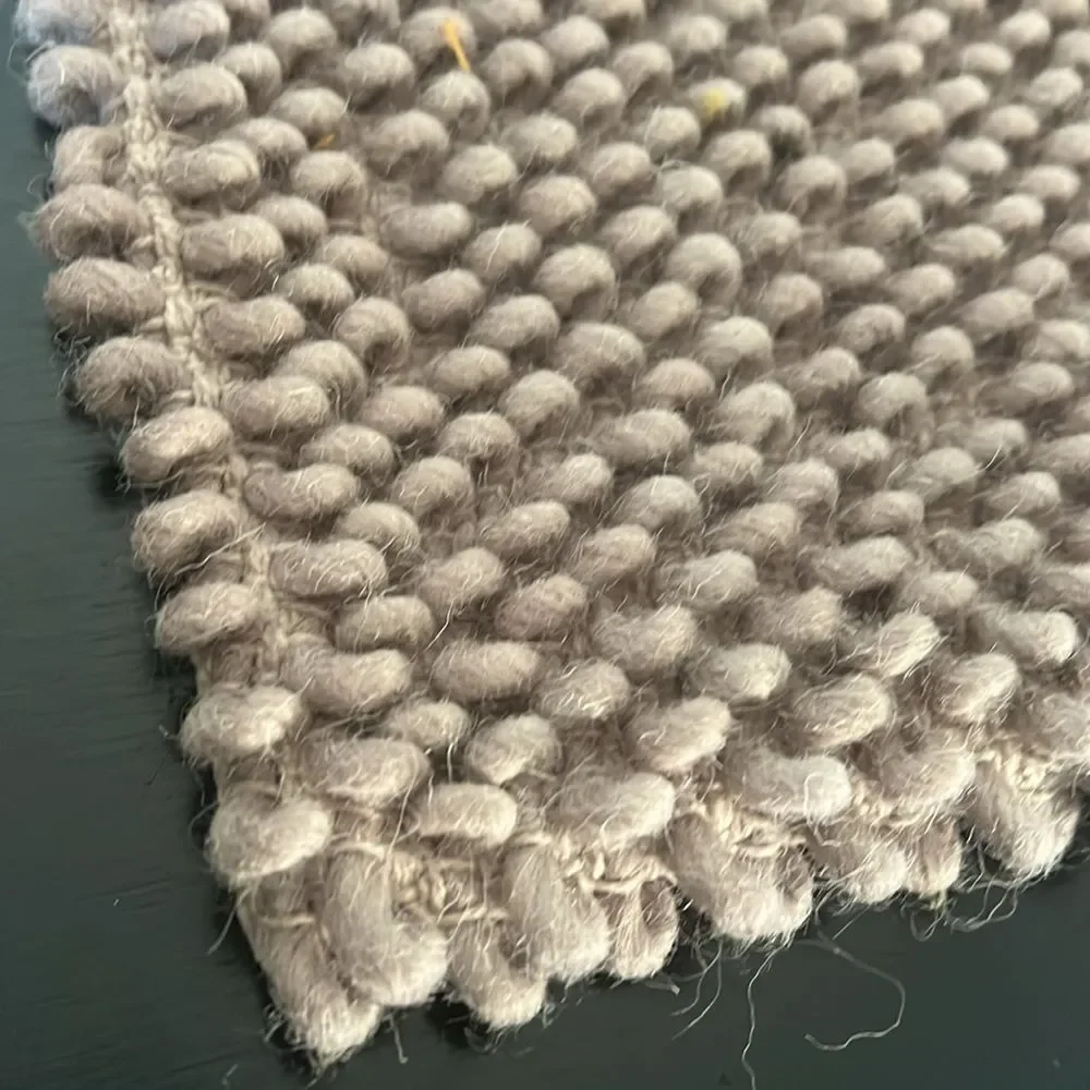 Loop Knit Throw Pillow Cover